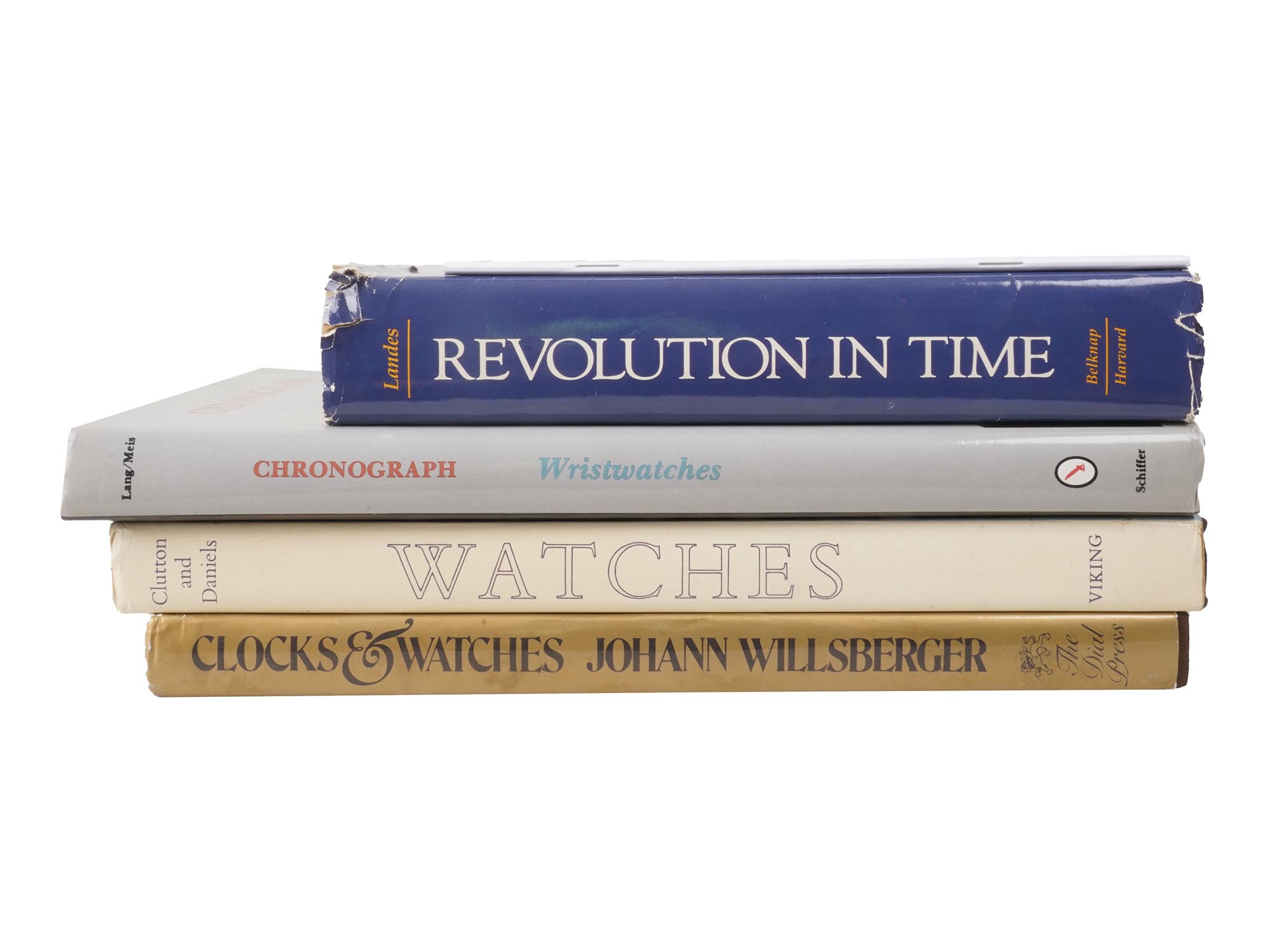 SET OF BOOKS ABOUT CLOCKS AND WATCH COLLECTING PIC-2